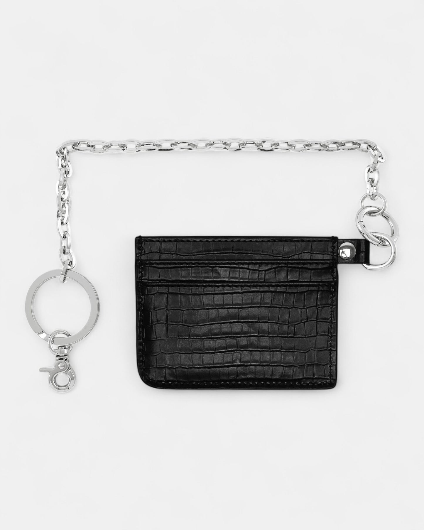 {M.Lu} Vivienne Westwood Flat Chain Card Holder