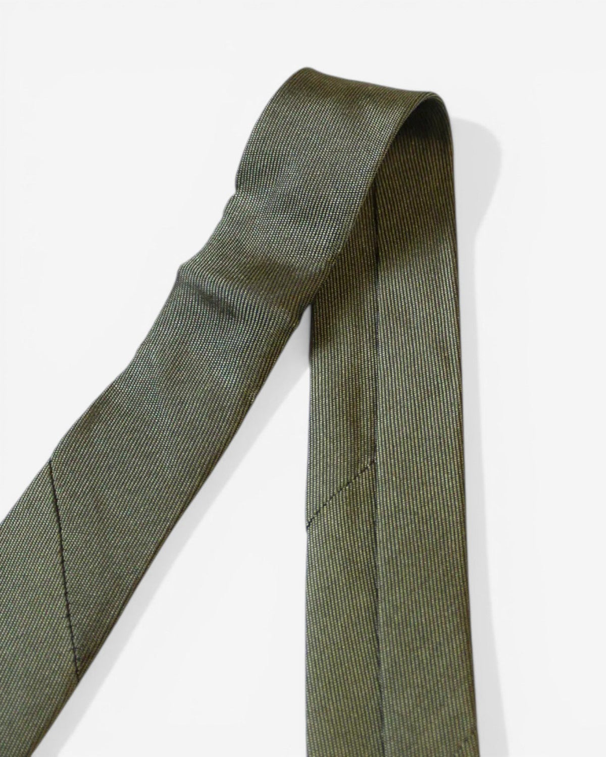 {M.Lu} Kapital Dog-Tag Silk Tie