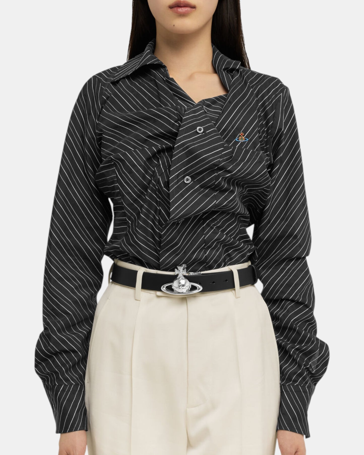 {M.Lu} Vivienne Westwood Orb Buckle Belt