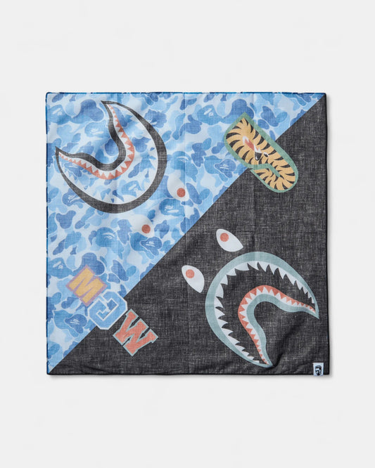 {M.Lu} A Bathing Ape Shark Bandana