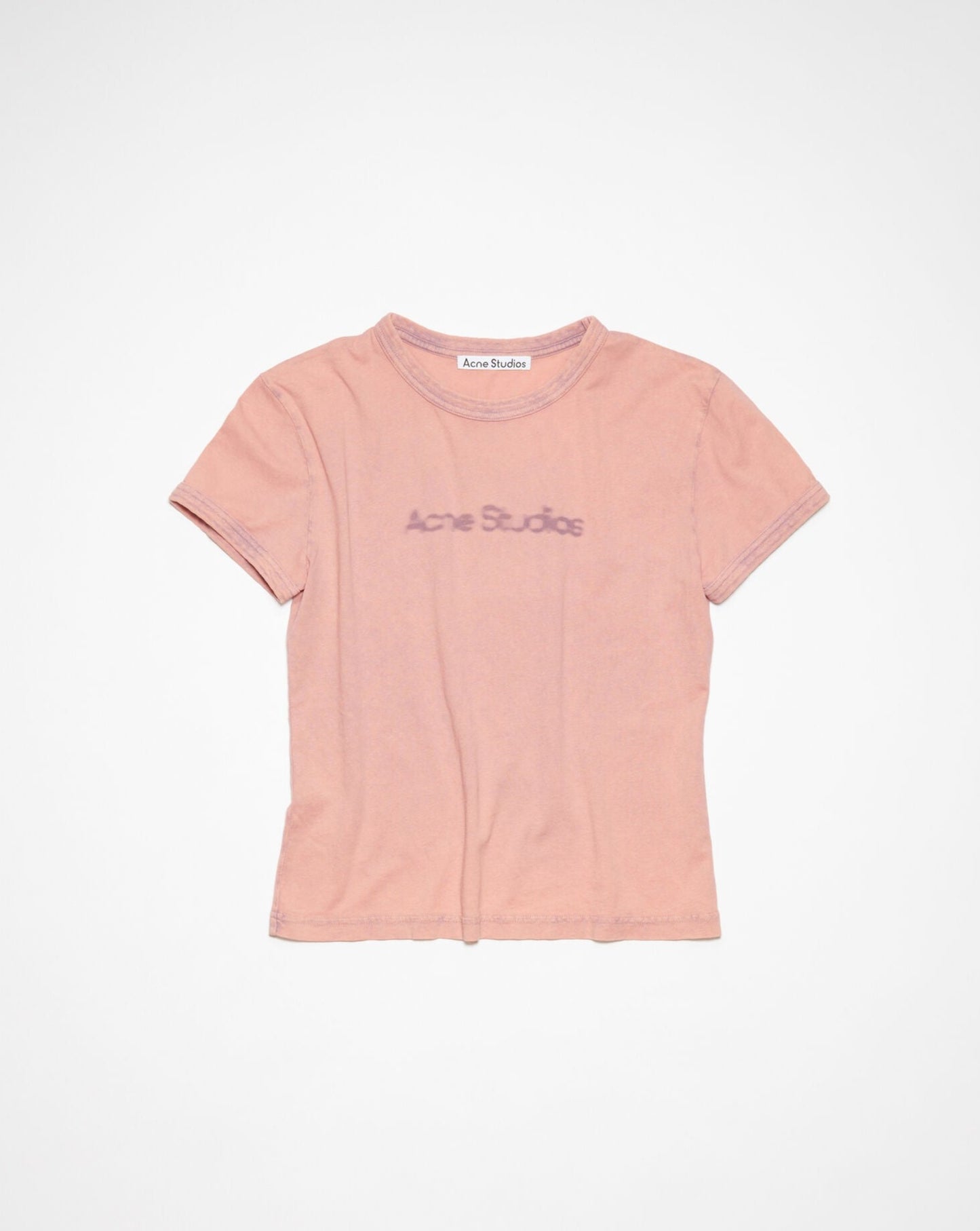 {M.Lu} Acne Studios Blurred Logo T-shirt