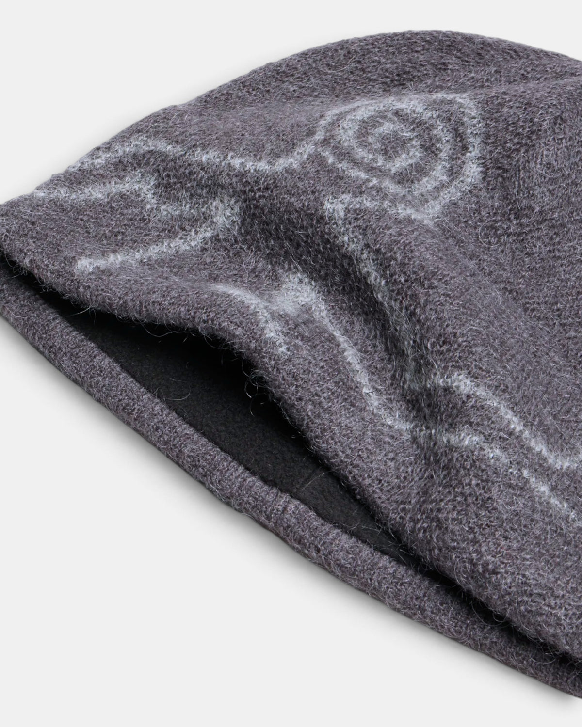 {M.Lu} Hiking Patrol Mohair Knit Beanie