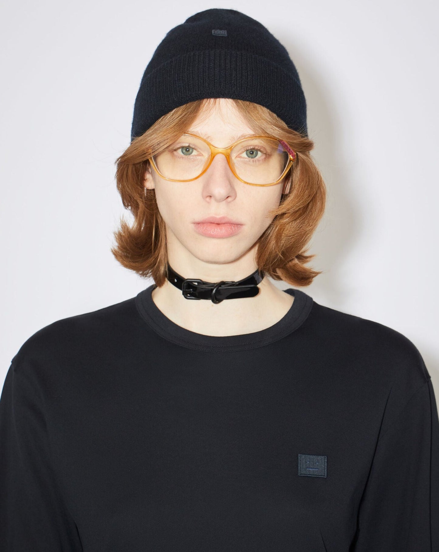 {M.Lu} Acne Studios Micro Face Beanie