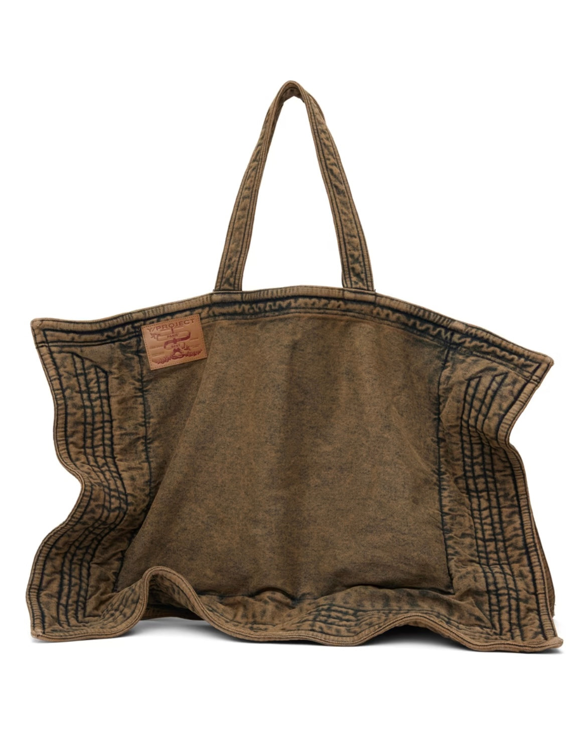 {M.Lu} Y/Project Maxi Wire Denim Tote