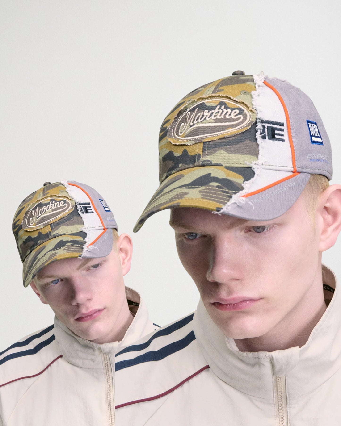{M.Lu} Martine Rose Collage Cap