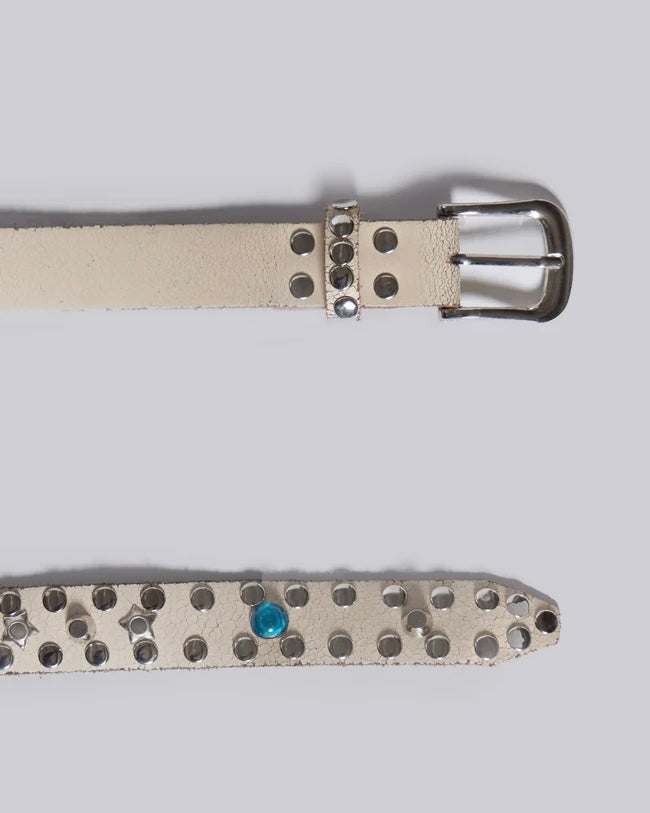 {M.Lu} Jaded London Stud Belt
