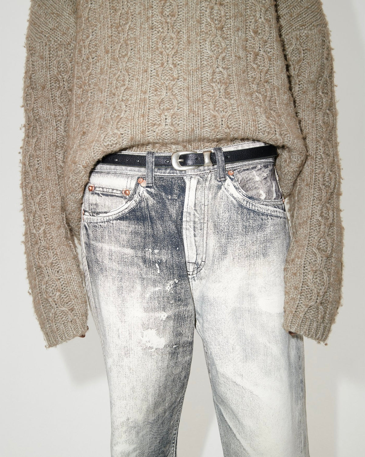 {M.Lu} Our Legacy 2cm Belt