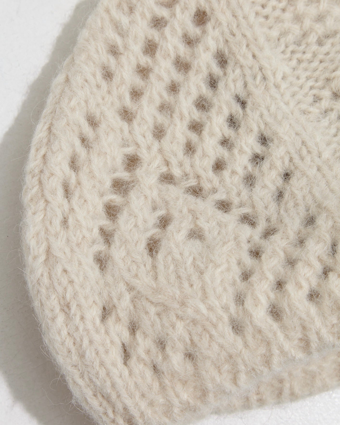 {M.Lu} Our Legacy Alpaca Crochet Beanie