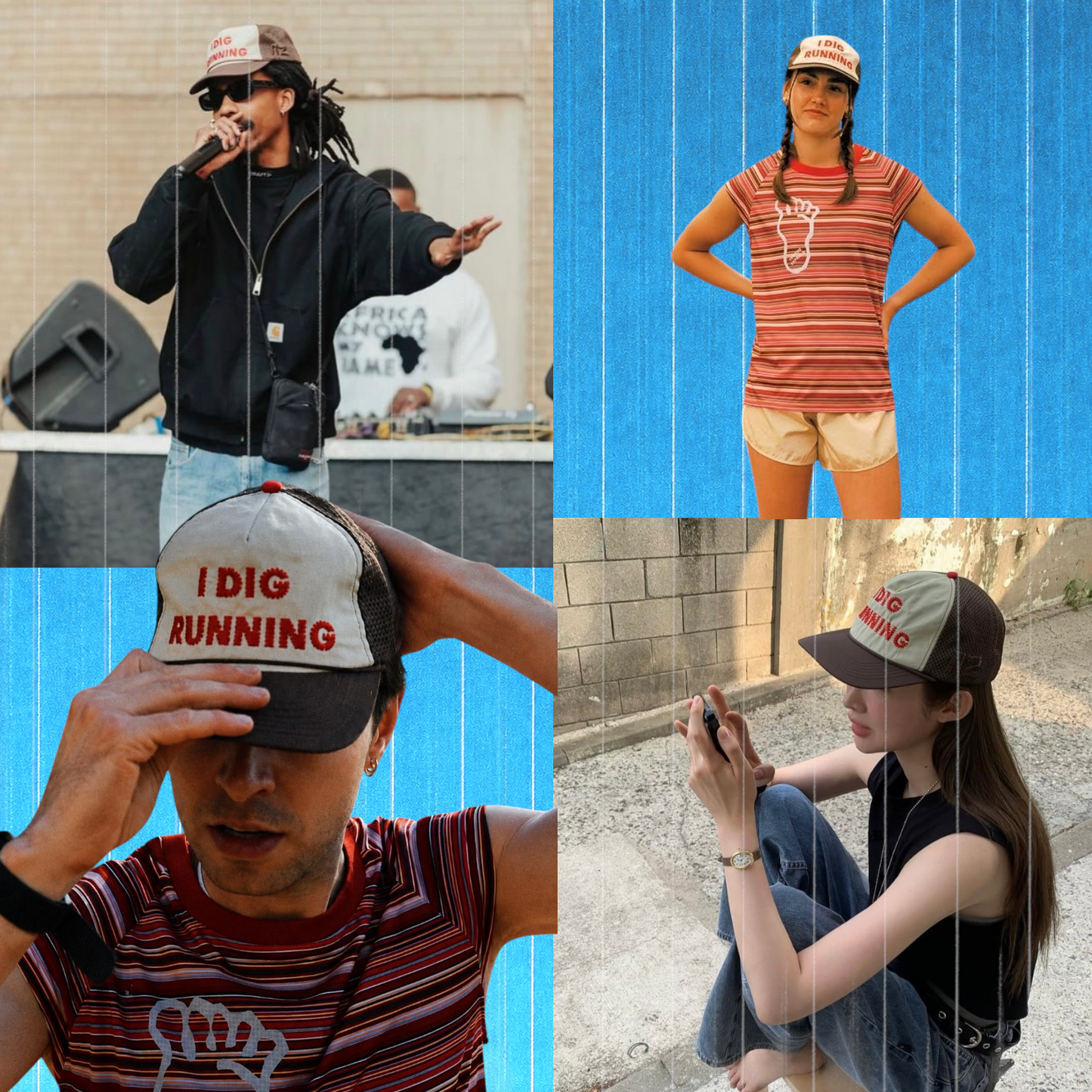 {M.Lu} Alex Zono Trucker Cap