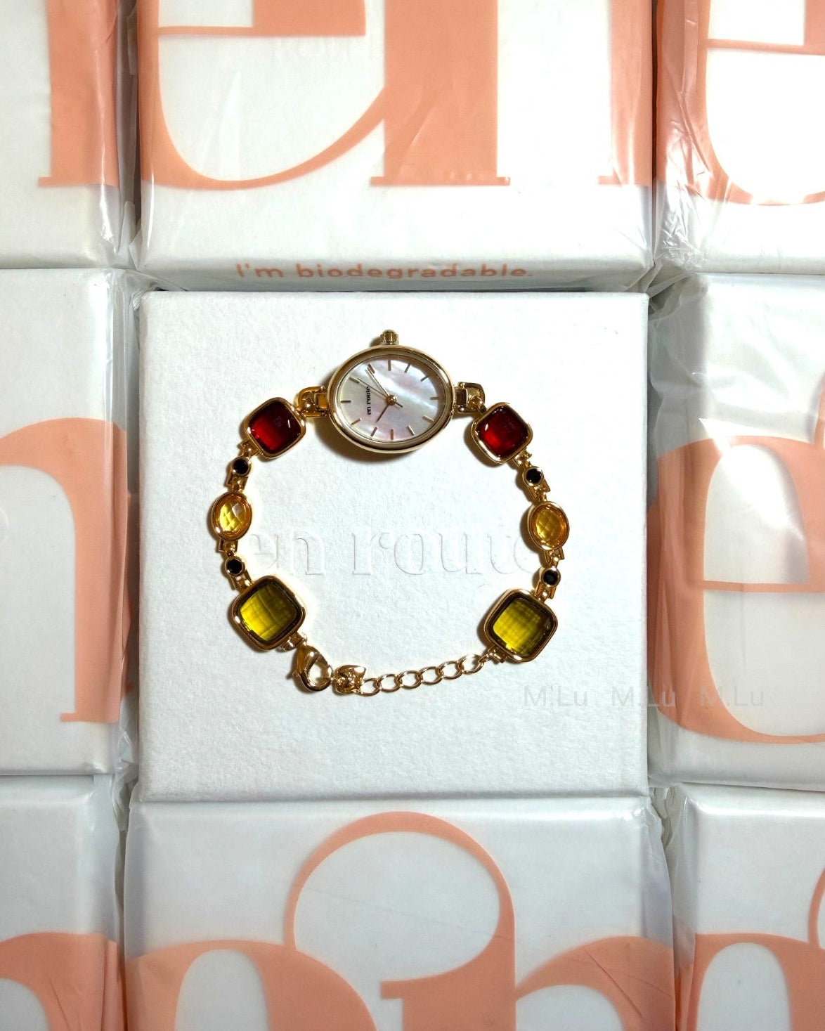 {M.Lu} en route Watch Bracelet