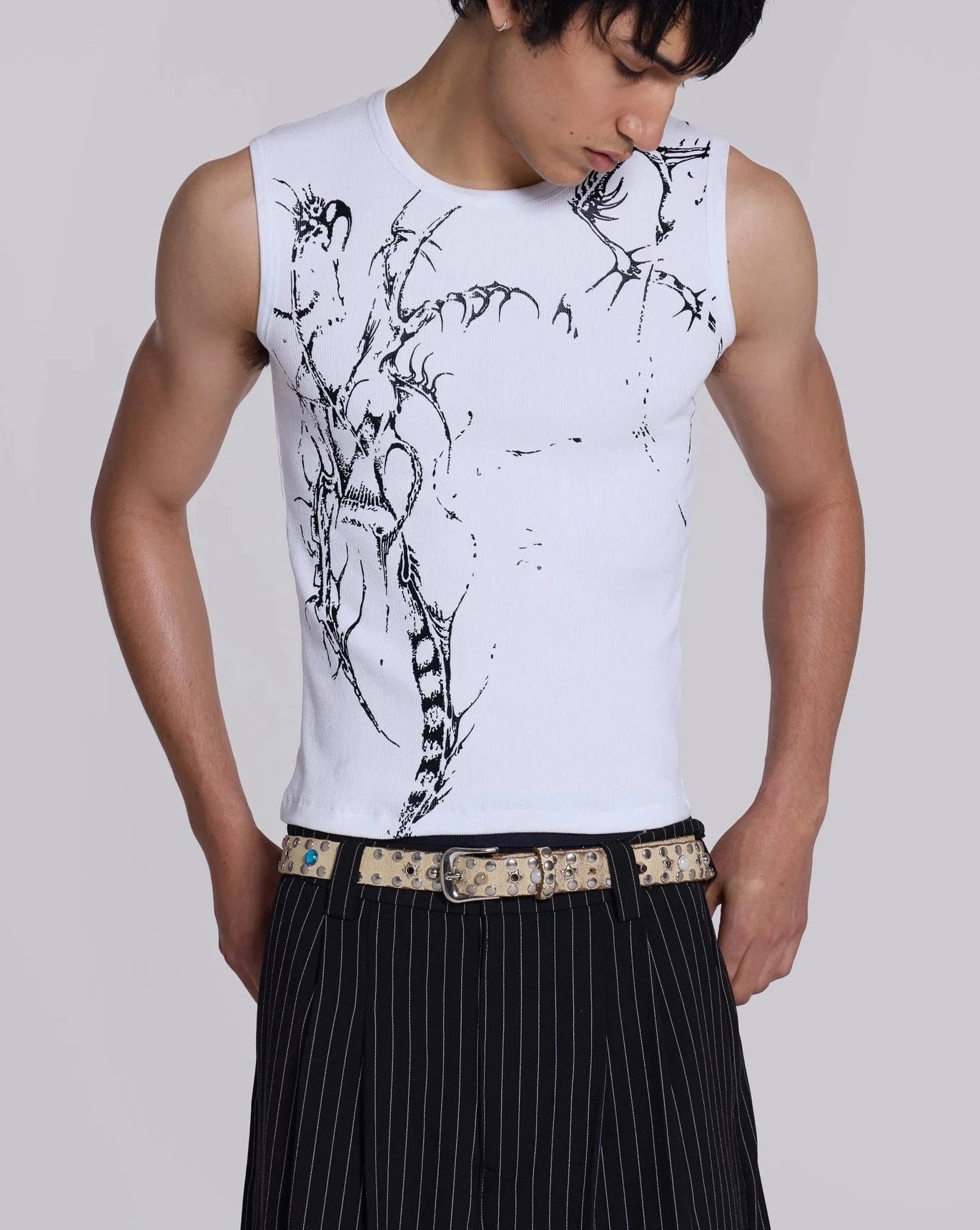 {M.Lu} Jaded London Lazy Willy Tank Top