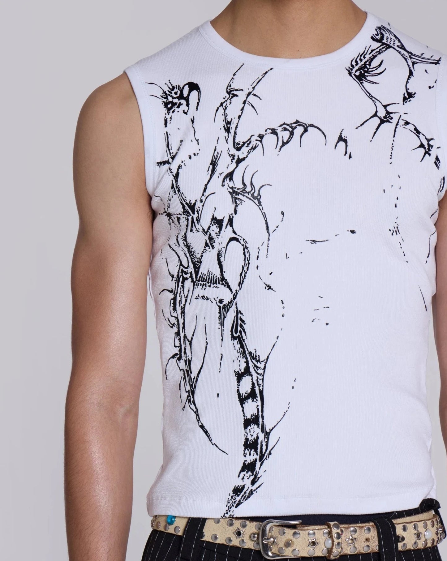 {M.Lu} Jaded London Lazy Willy Tank Top