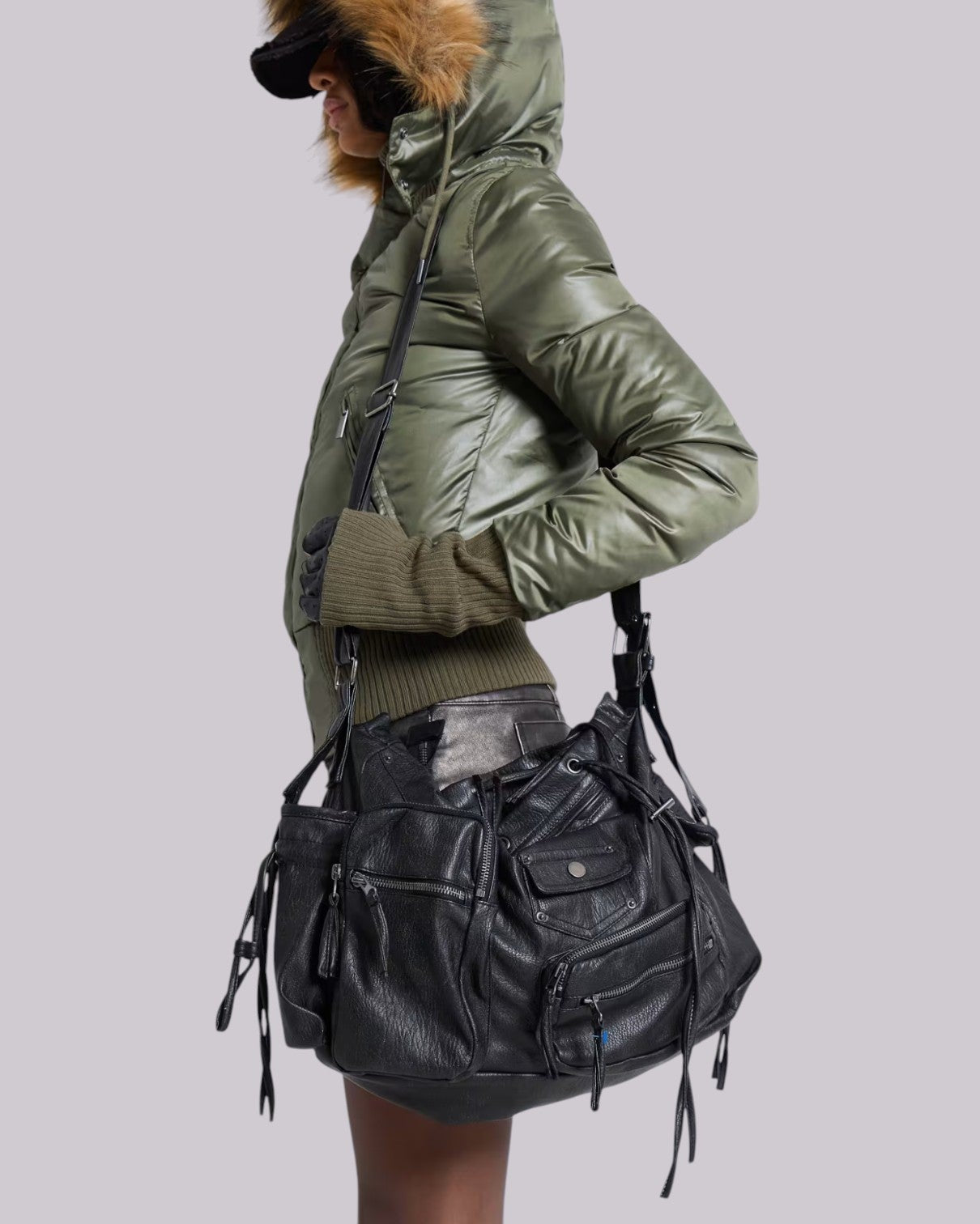 {M.Lu} Jaded London Utility Messenger Bag