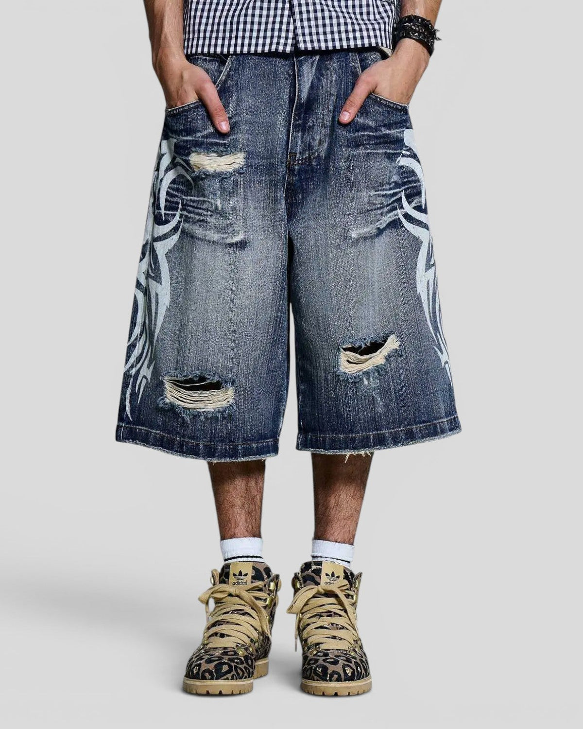 {M.Lu} Jaded London Denim Shorts