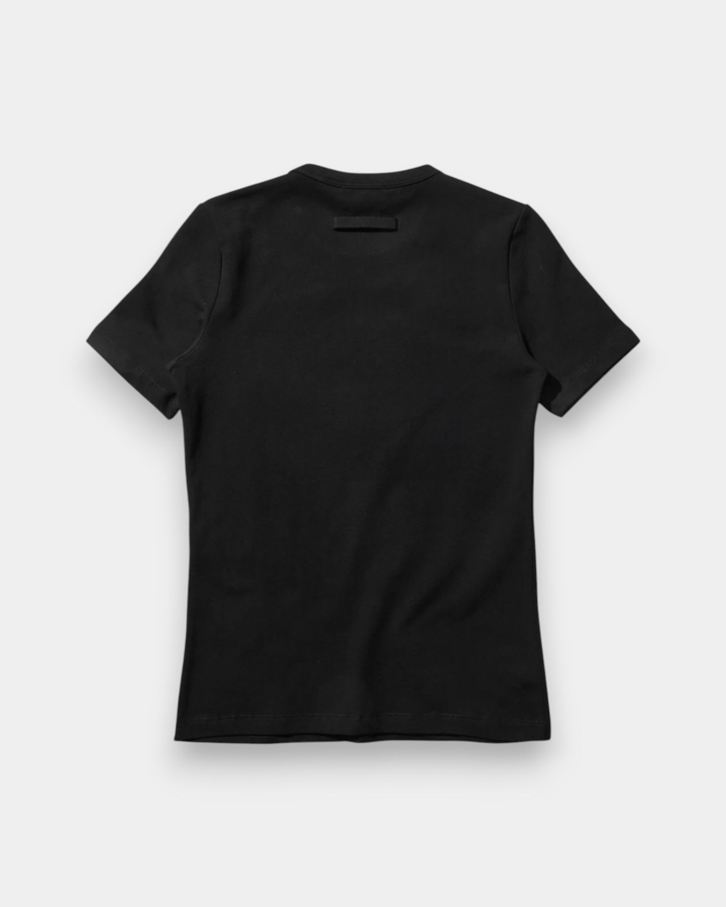 {M.Lu} Jean Paul Gaultier Lace Label Baby Tee T-shirt