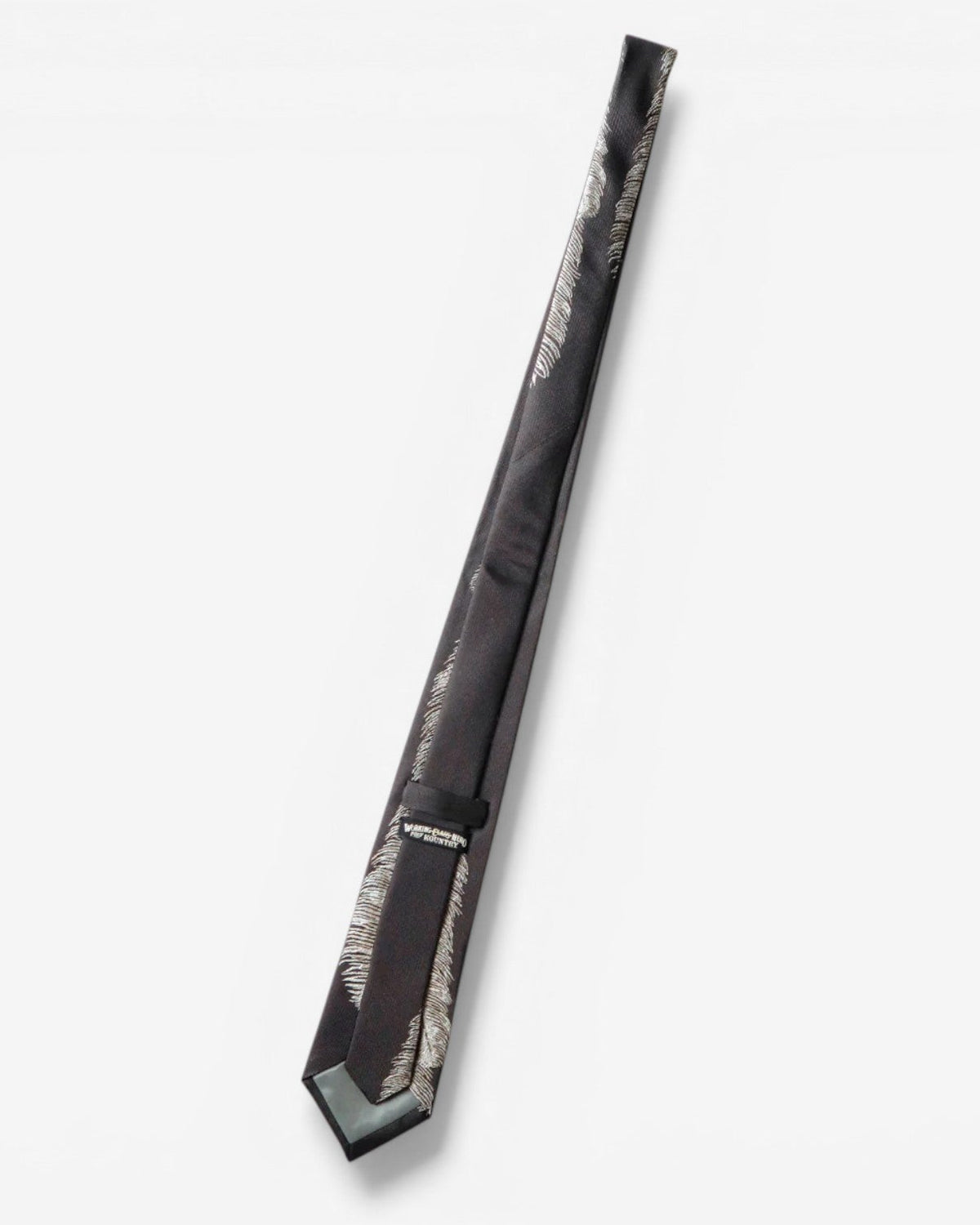 {M.Lu} Kapital Feather Silk Tie