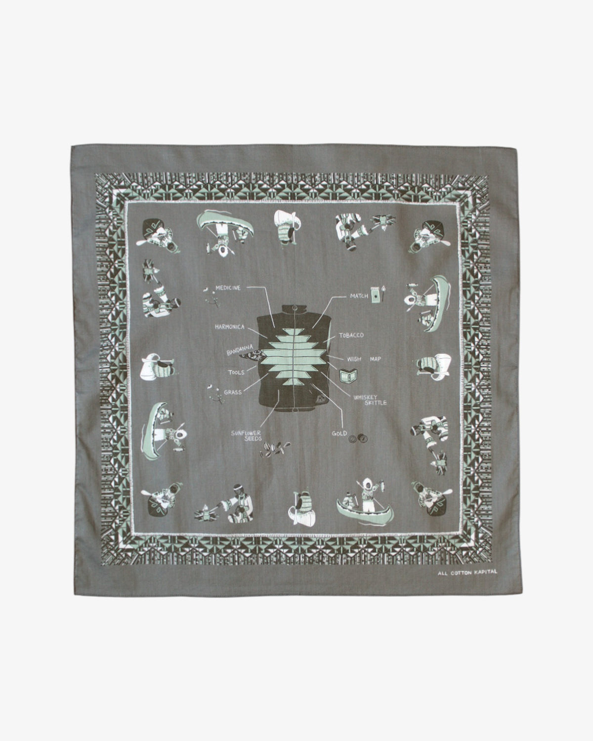 {M.Lu} Kapital Cotton Bandana