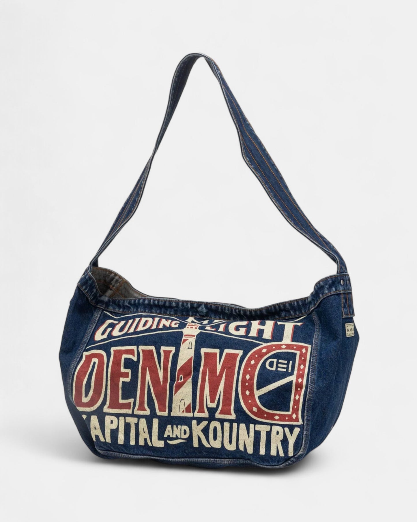 {M.Lu} Kapital 13oz Denim News Paper Bag