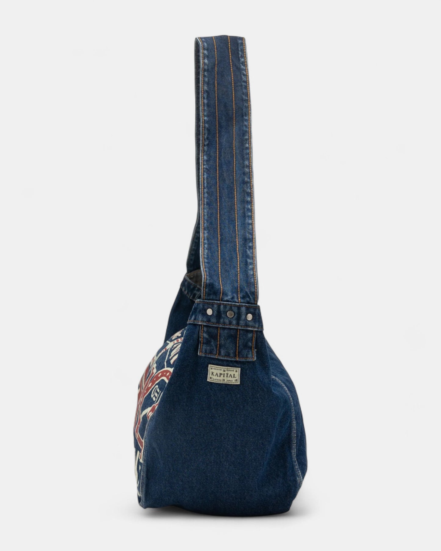 {M.Lu} Kapital 13oz Denim News Paper Bag