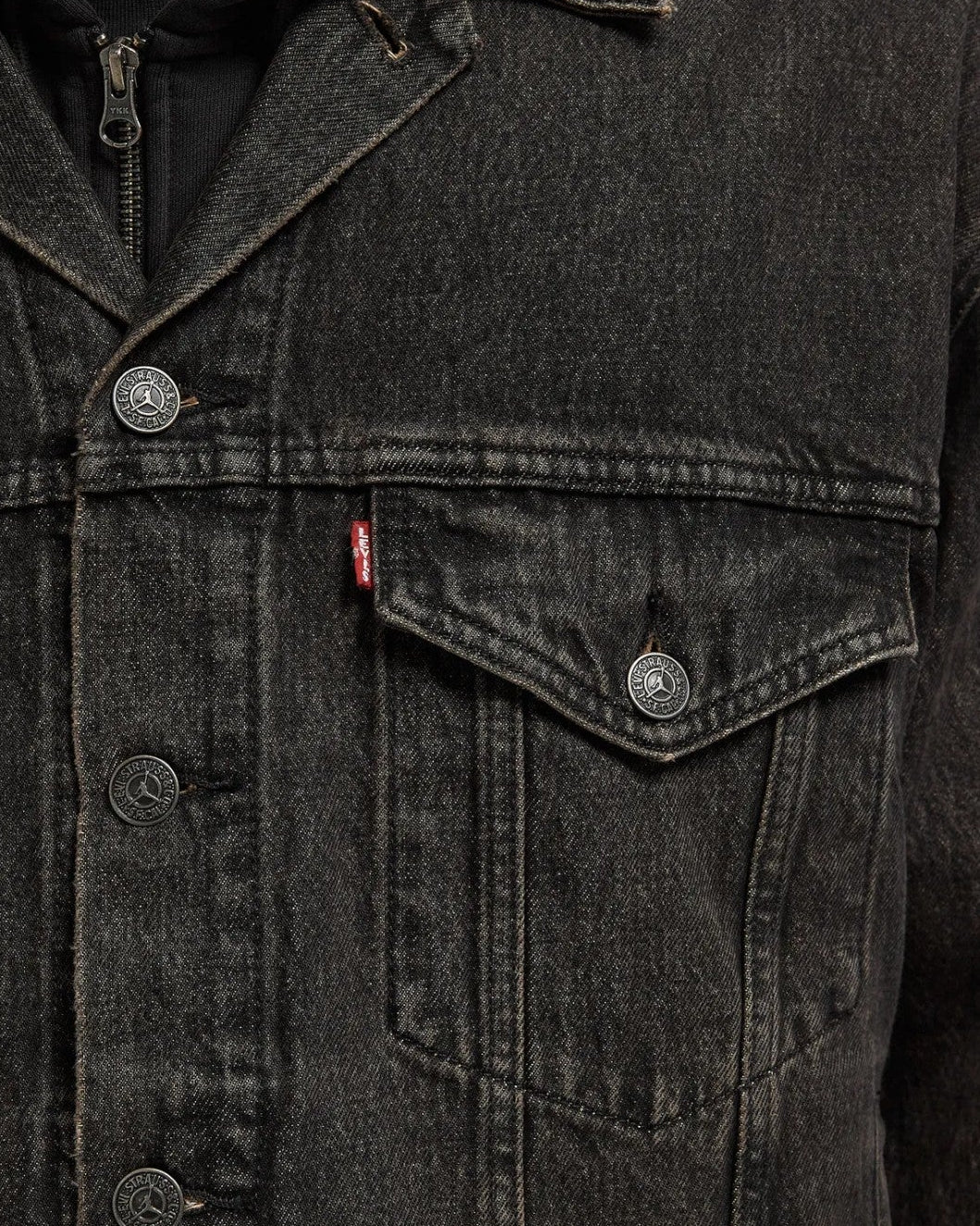 {M.Lu} Levi's X Jordan Type III Trucker Jacket