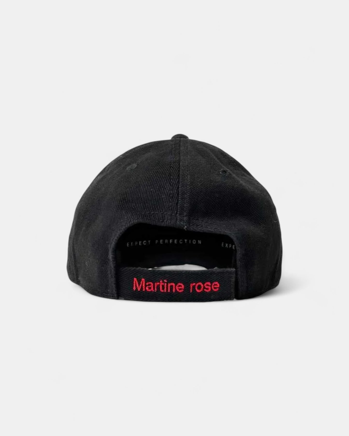 {M.Lu} Martine Rose Cut Peak Cap