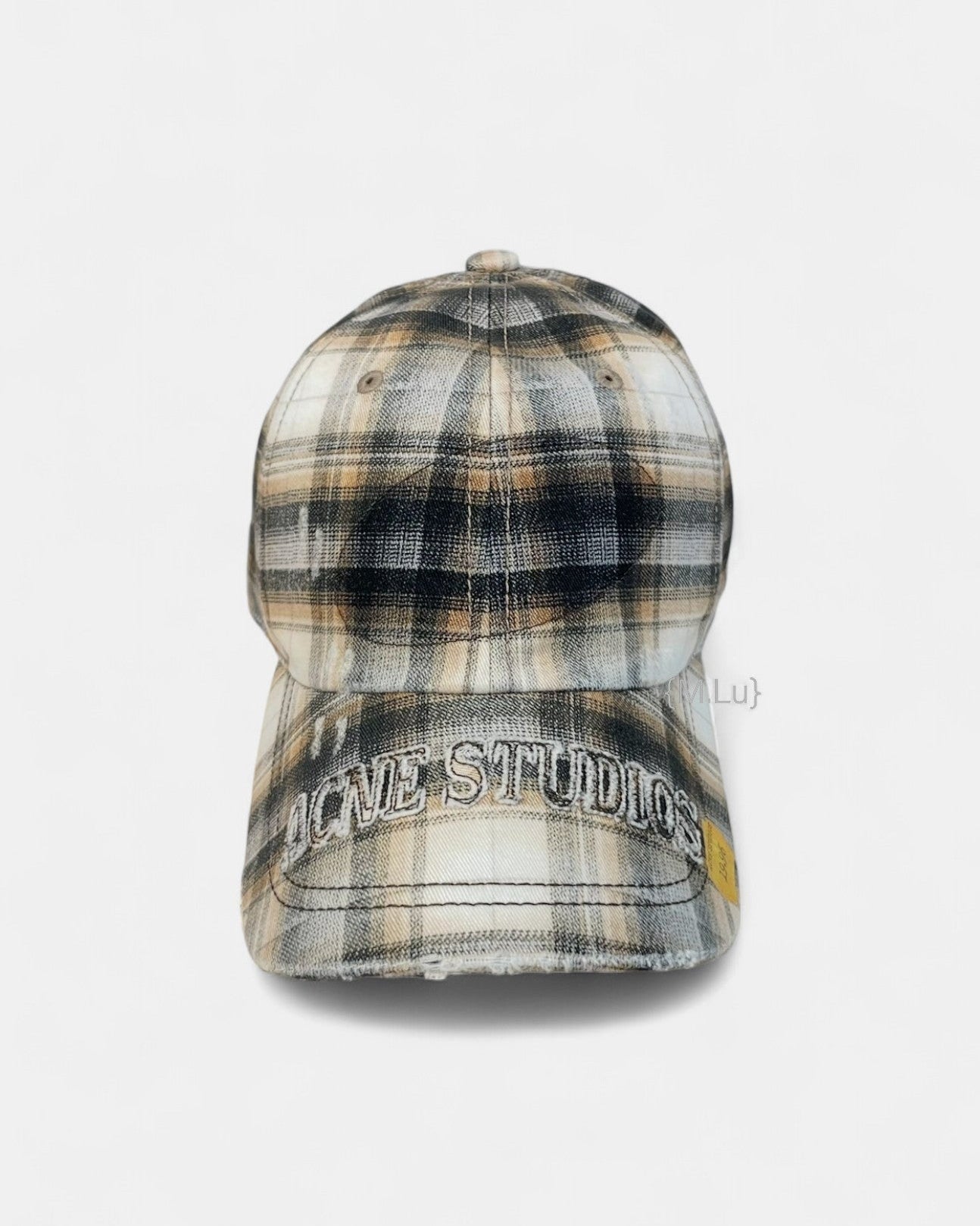 {M.Lu} Acne Studios Distressed Cap