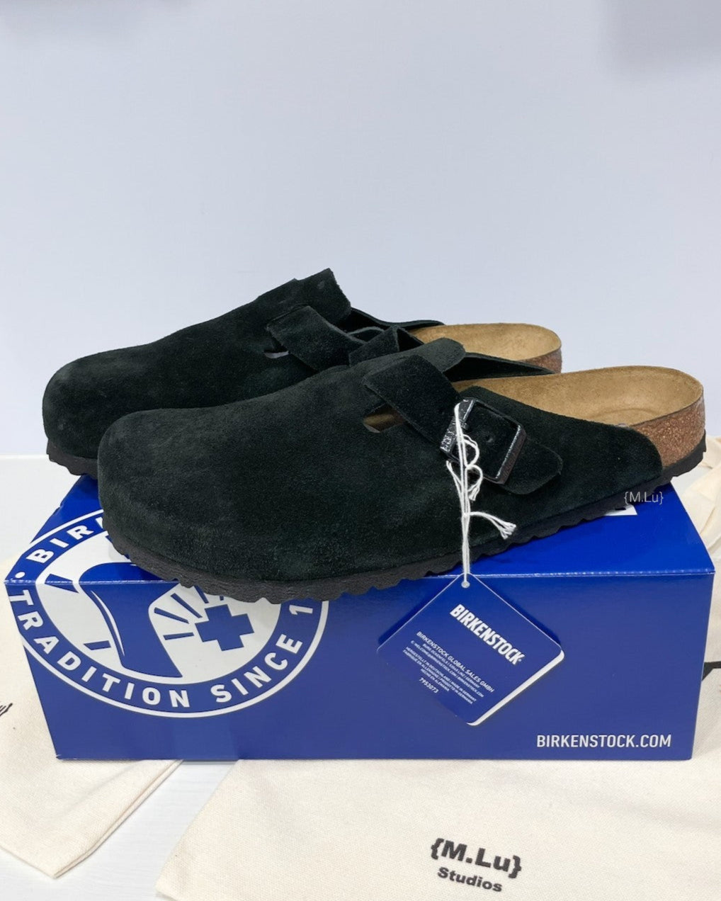 {M.Lu} Birkenstock Boston Clogs