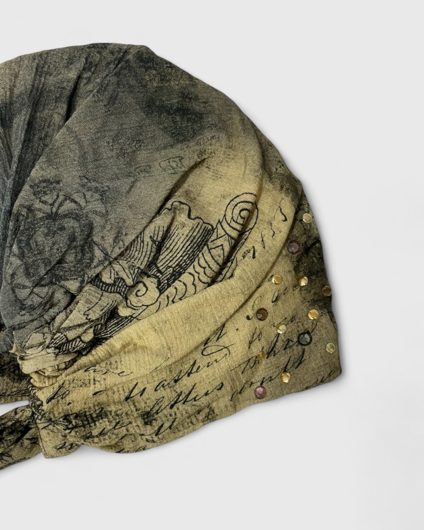 {M.Lu} Jaded London Studded Headscarf