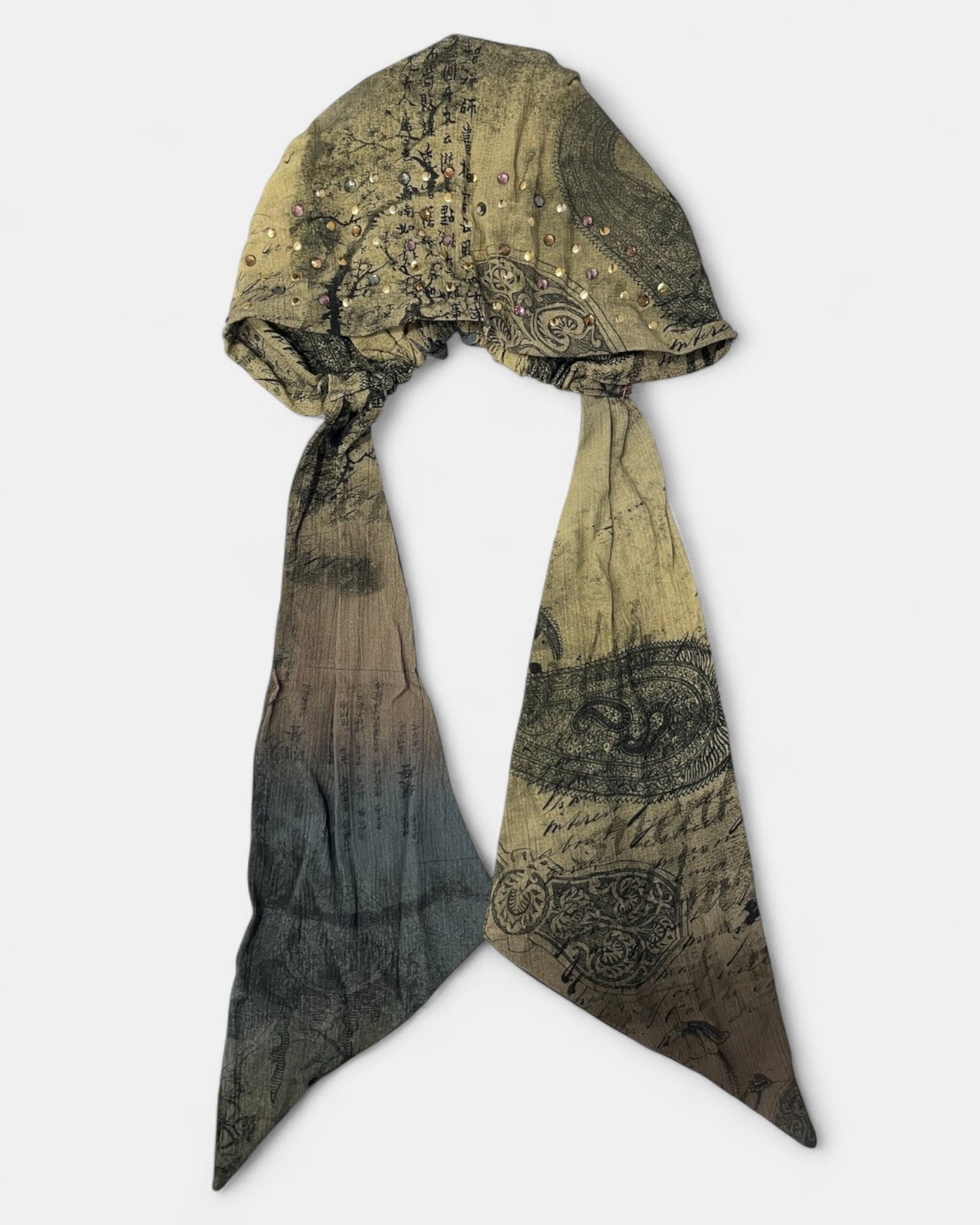 {M.Lu} Jaded London Studded Headscarf