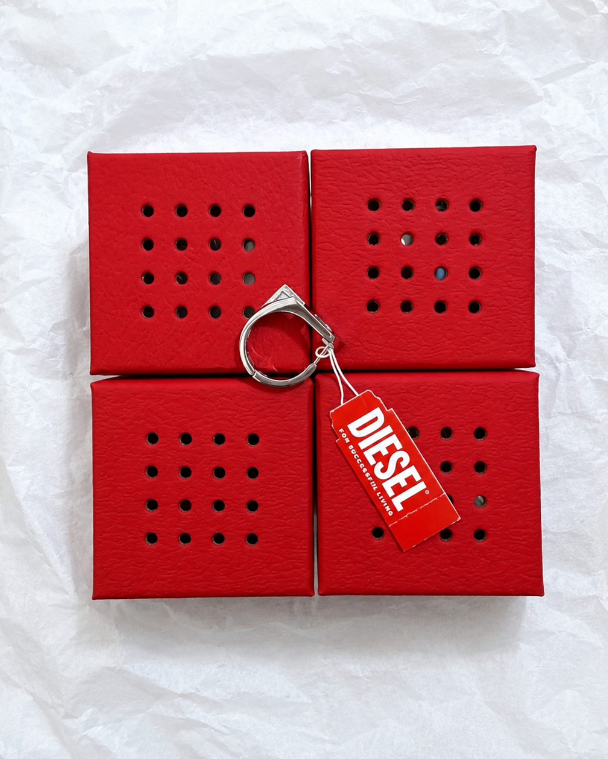 {M.Lu} Diesel Single Hoop Earring
