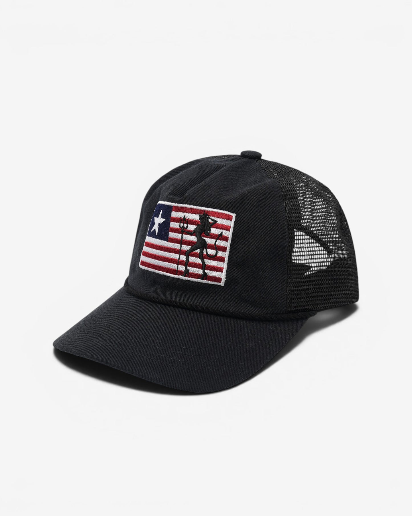 {M.Lu} OY Badlands Flag Trucker Cap