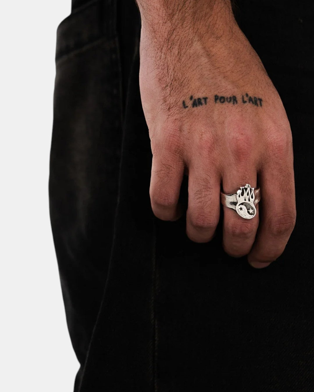 {M.Lu} Twojeys Stamp Ring