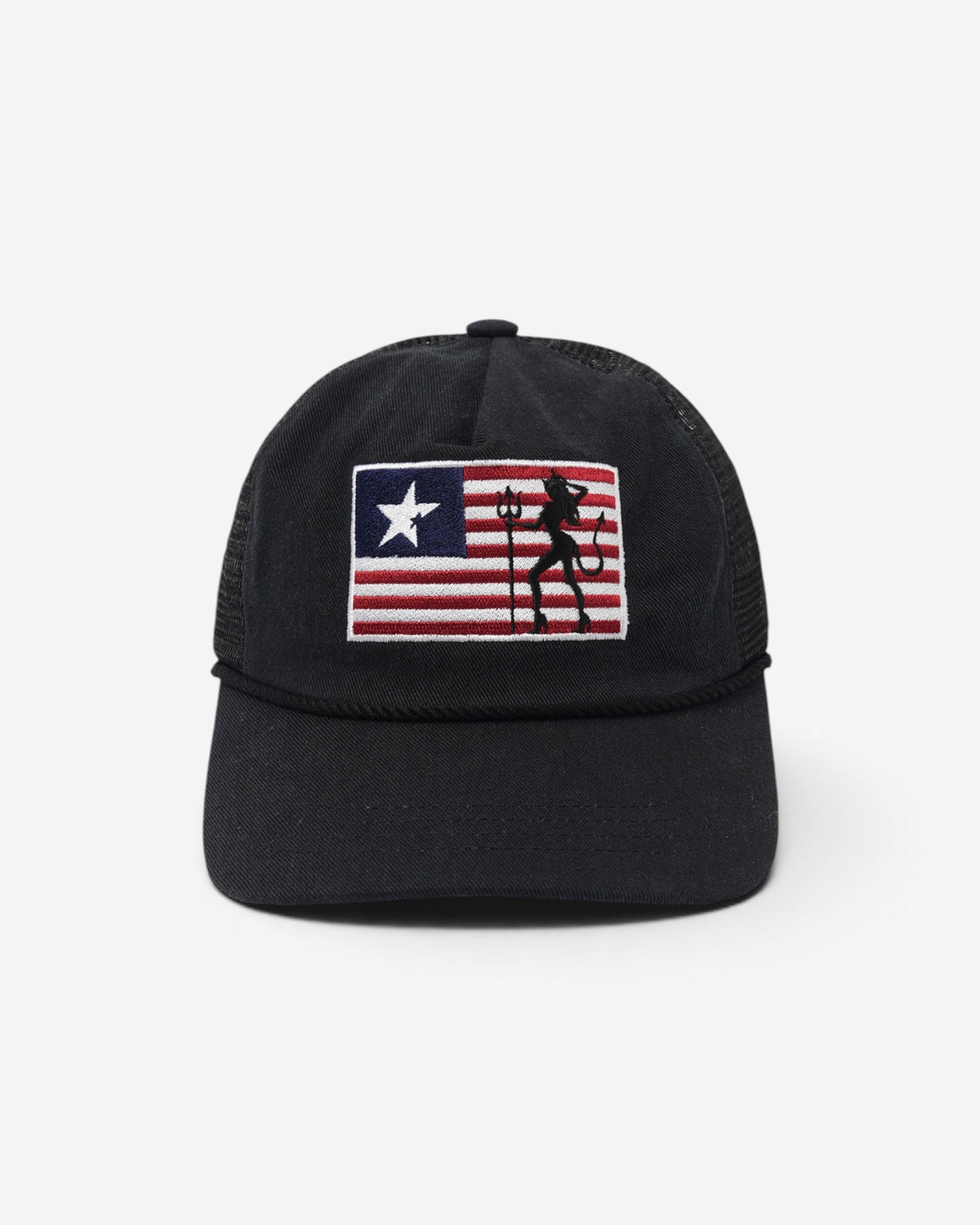 {M.Lu} OY Badlands Flag Trucker Cap