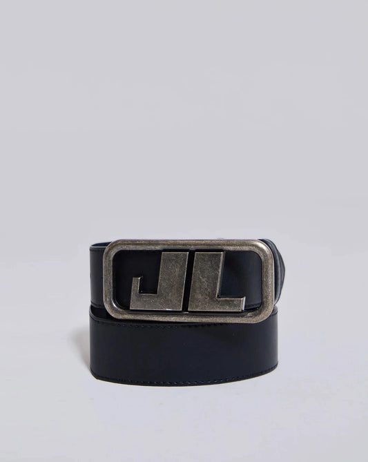 {M.Lu} Jaded London Logo Leather Belt