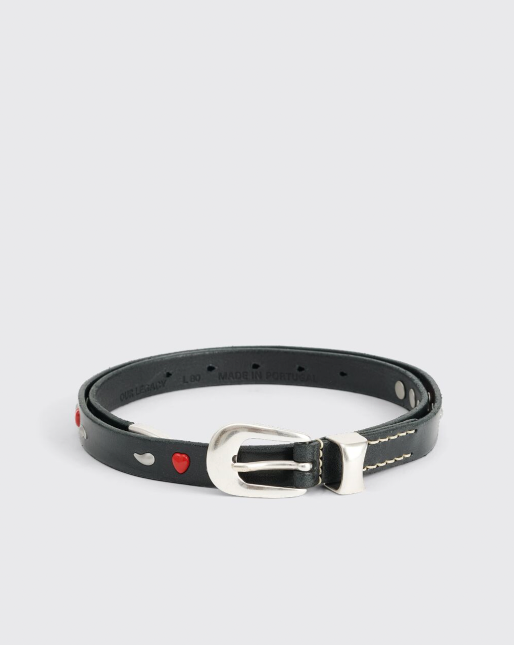 {M.Lu} Our Legacy Leather Belt