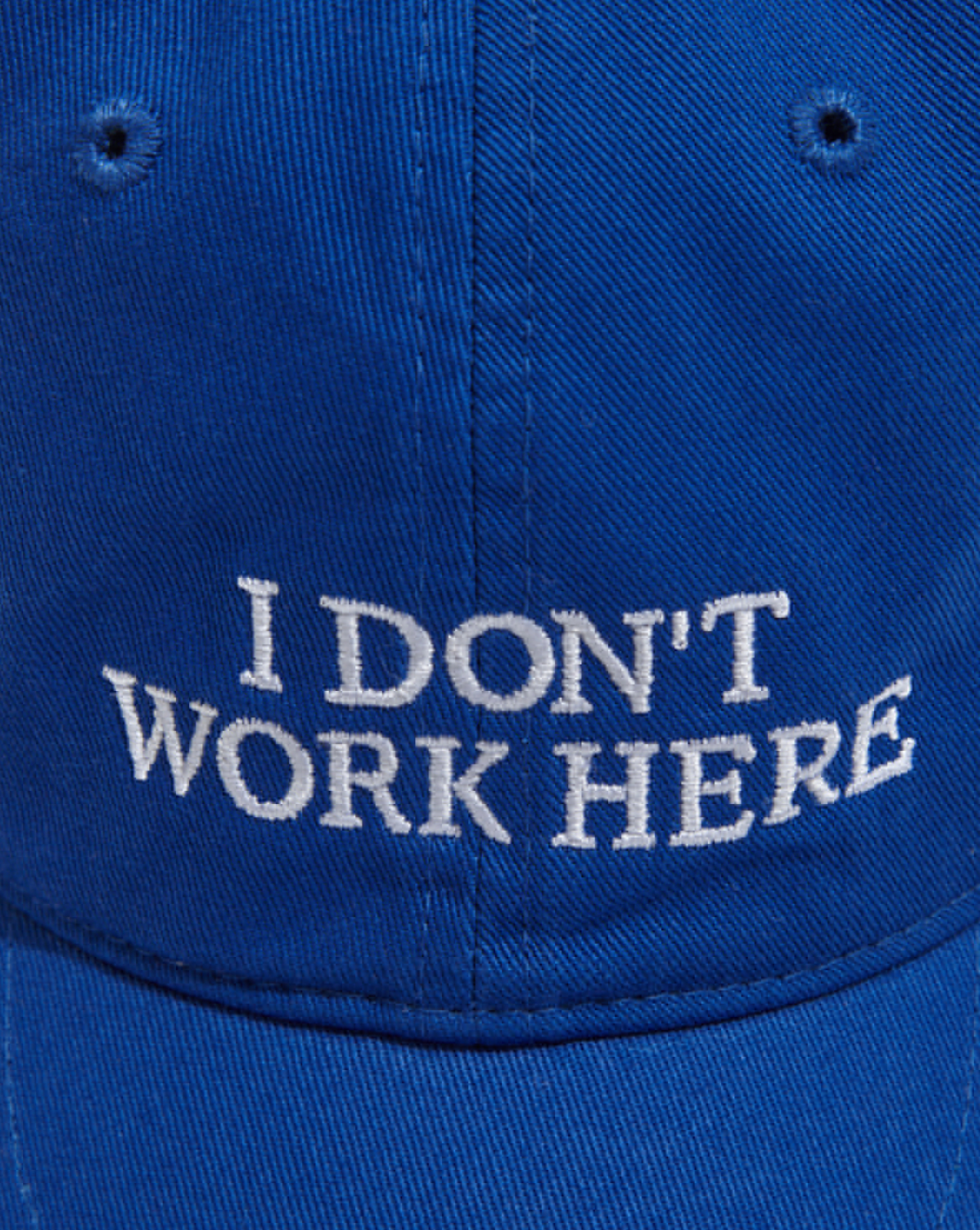 {M.Lu} IDEA I Don't Work Here cap