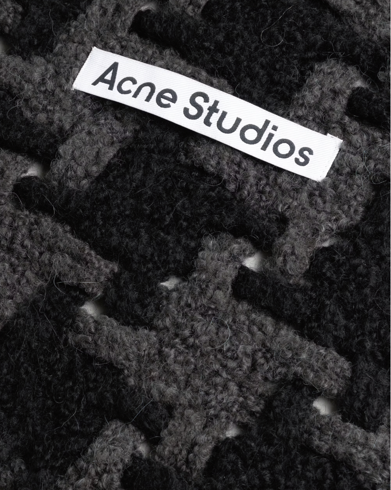 {M.Lu} Acne Studios Houndstooth Sacrf