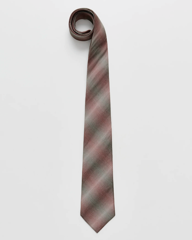 {M.Lu} Our Legacy Cotton Silk Tie