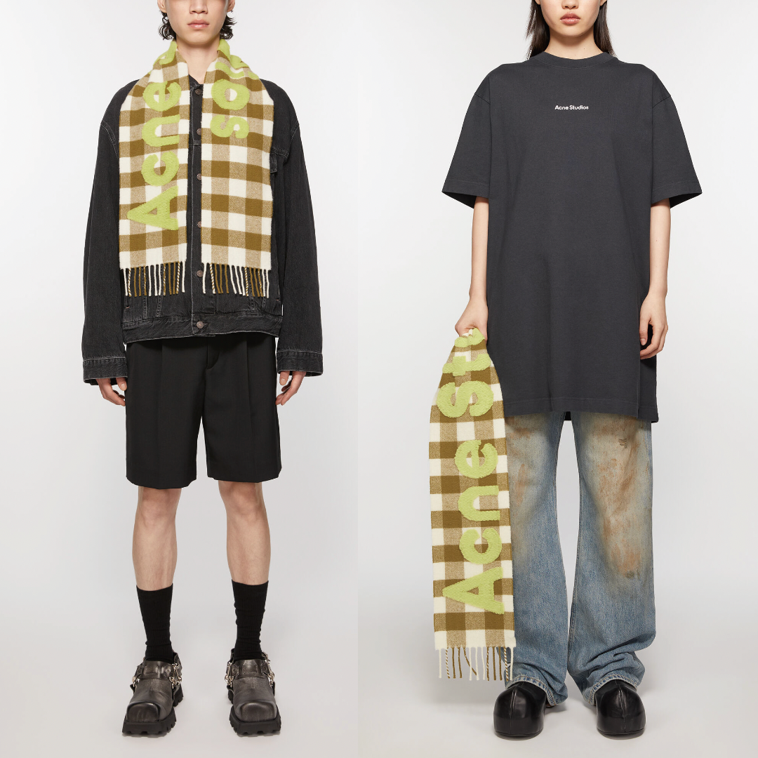 {M.Lu} Acne Studios Narrow Scarf