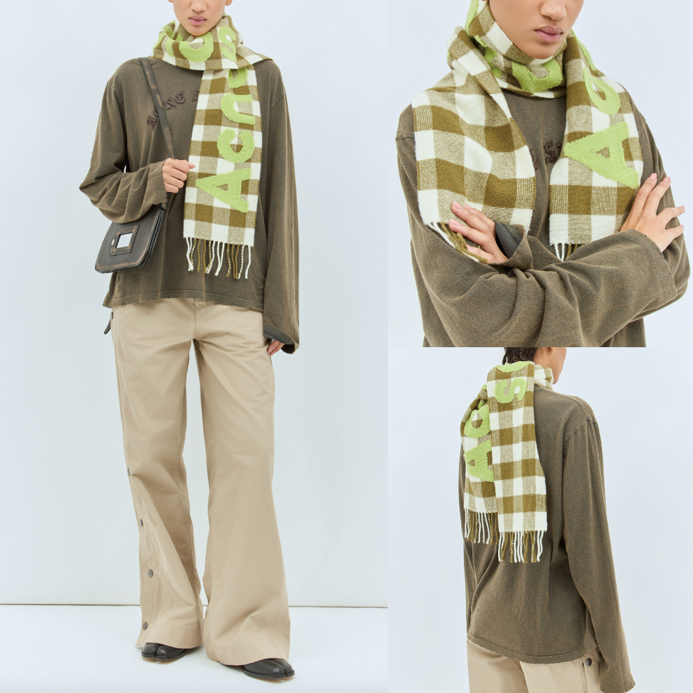 {M.Lu} Acne Studios Narrow Scarf