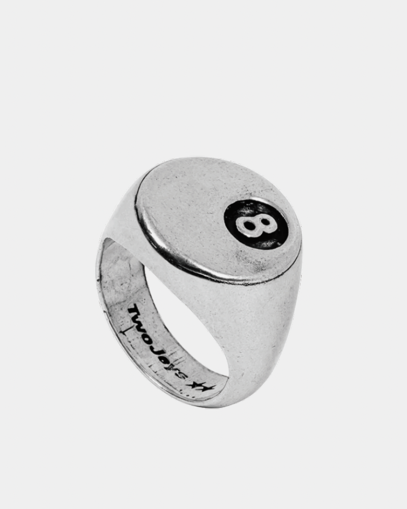 {M.Lu} Twojeys 8 Ball Ring