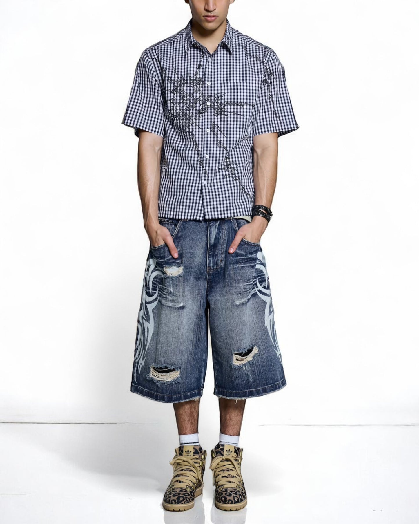 {M.Lu} Jaded London Denim Shorts
