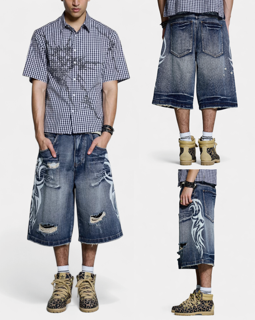 {M.Lu} Jaded London Denim Shorts