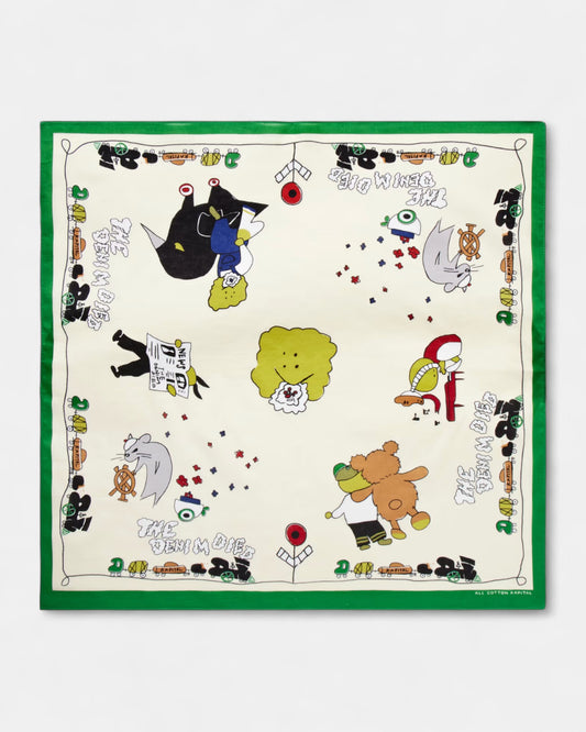{M.Lu} Kapital Cotton Bandana