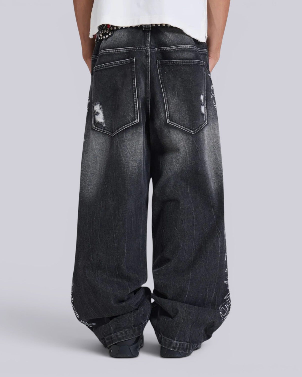 {M.Lu} Jaded London Crystalline Jeans