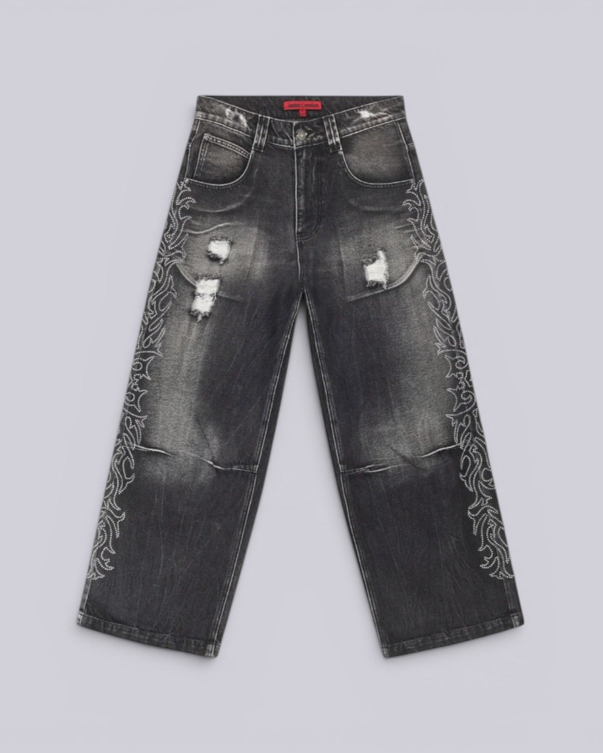 {M.Lu} Jaded London Crystalline Jeans