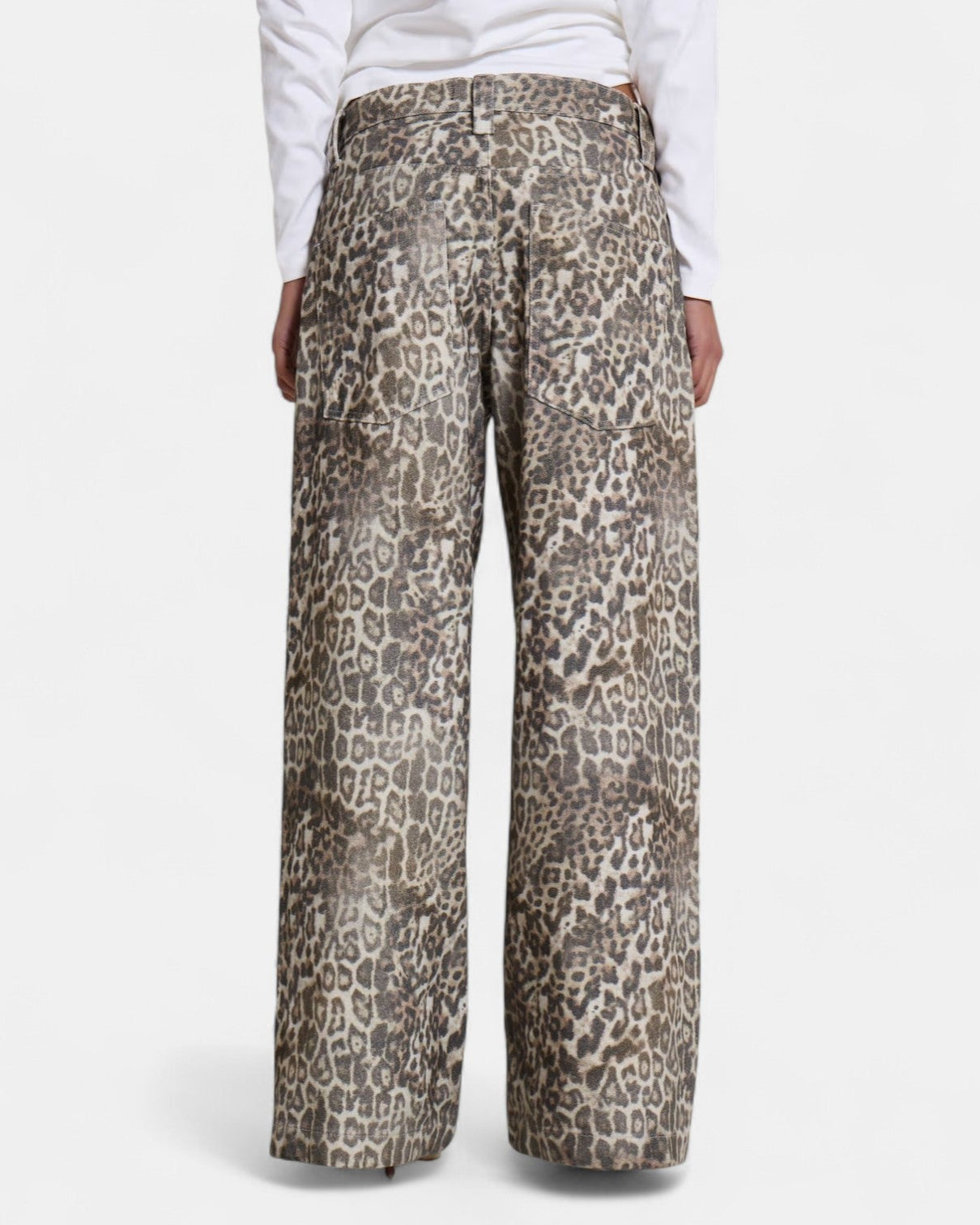 {M.Lu} Jaded London Leopard Print Jeans