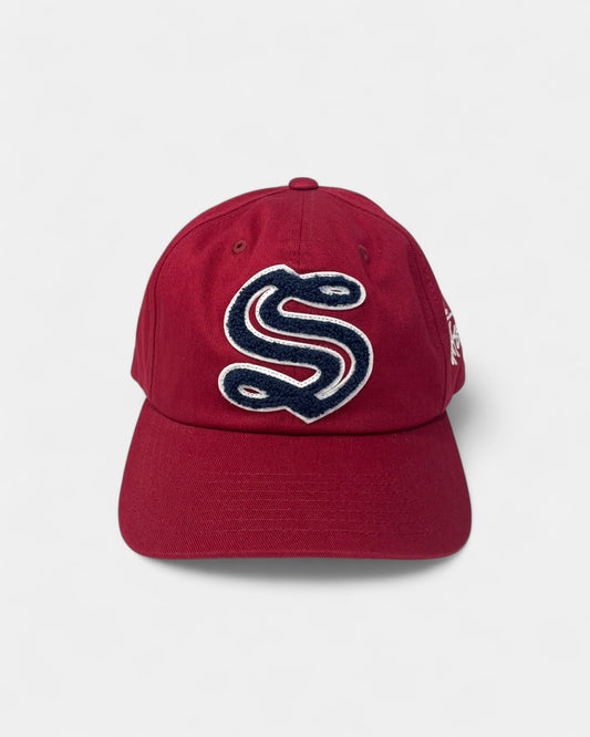 {M.Lu} Stüssy Chenille S Snapback Baseball Cap
