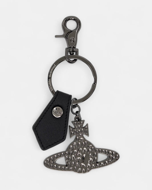 {M.Lu} Vivienne Westwood Hammered Orb Keyring