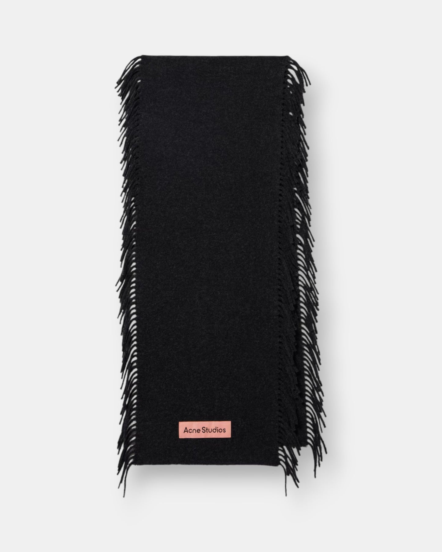 {M.Lu} Acne Studios Fringe Wool Scarf